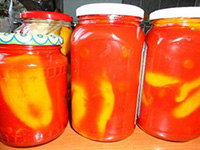 Сок томатный с перцем на зиму