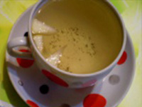Зеленый чай с мятой и яблоком