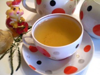 Зеленый чай с имбирем и мятой
