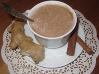 Имбирное какао с корицей и ванилью
