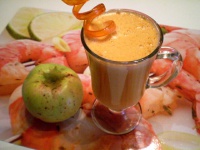 Сок морковно-яблочный с имбирем