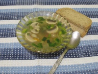 Суп гречневый с грибами