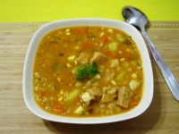 Ароматный суп-харчо