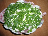 Салат из консервированной сардины