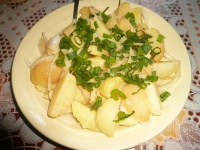 Салат картофельный с горчичной заправкой