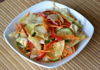 Овощной салат по-корейски