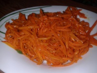 Домашняя корейская морковь