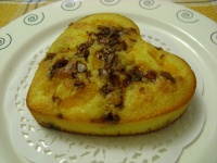 Кукурузный кекс с шоколадом и мандаринами
