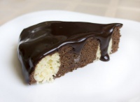 Шоколадно-творожный пирог