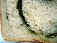 Укропно - чесночный  хлеб в хлебопечке