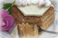 Торт Медовый со сметанно сливочным кремом