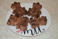 Мини-пироги Шоколадные мишки