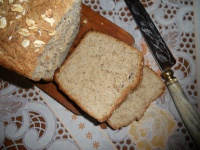 Овсяный хлеб на скорую руку